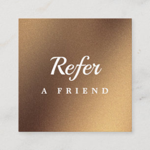 Professional Salon & Spa Referral Card Editable