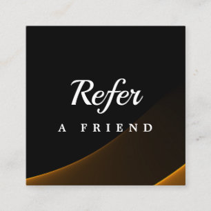 Professional Salon & Spa Referral Card   Editable 