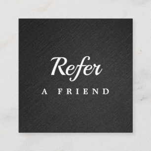 Professional Salon & Spa Referral Card   Editable 