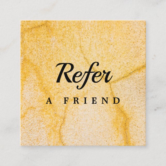 Professional Salon & Spa Referral Card | Editable  (Front)