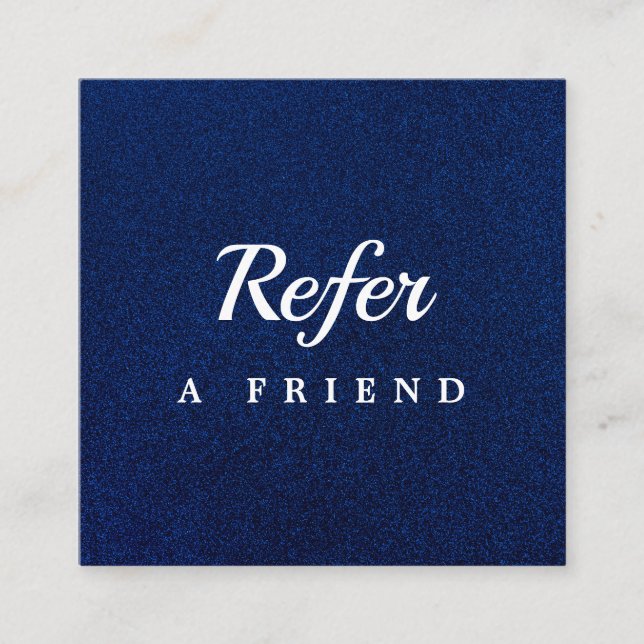 Professional Salon & Spa Referral Card | Editable  (Front)