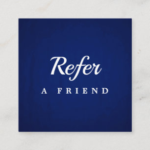 Professional Salon & Spa Referral Card Editable