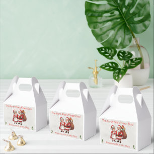 Professional Santa Business Card Mr&Mrs Claus Favor Box