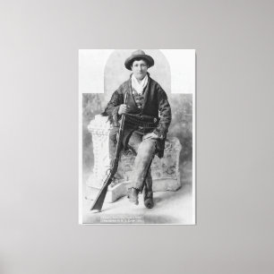 Professional Scout Calamity Jane 1895 Canvas Print