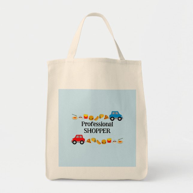 Professional Shopper Tote Bag (Front)