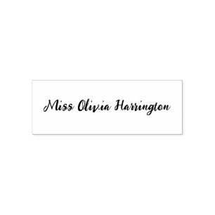 Professional Signature Name Business Self-inking Stamp