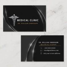 Professional Silver Medical Doctor Clinic Logo