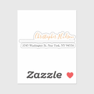 Professional Simple Plain Calligraphy Name