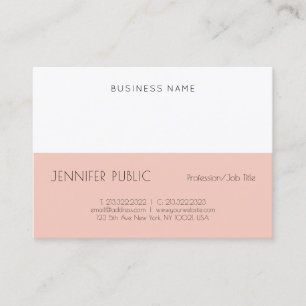 Professional Simple Trendy Modern Template Elegant Business Card