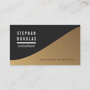 Professional   Sleek   Executive Business Card