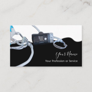 Professional sleep apnea cpap business card