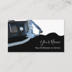 Professional sleep apnea cpap business card