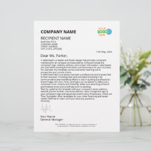 Professional Small Business Marketing & Branding Letterhead