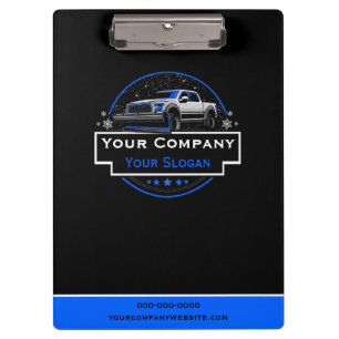 Professional Snow Removal, Snow Plowing Company Clipboard