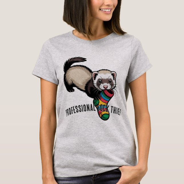Professional Sock Thief T-Shirt (Front)