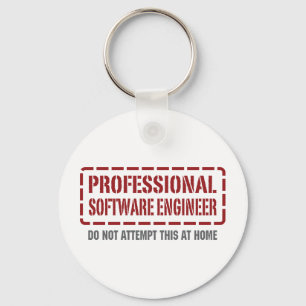 Professional Software Engineer Keychain