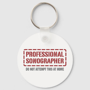 Professional Sonographer Keychain