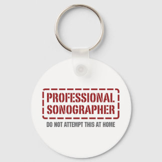 Professional Sonographer Keychain