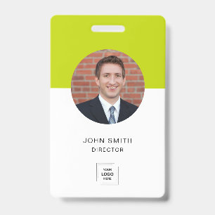 Professional Staff Photo Corporate Identity Badge