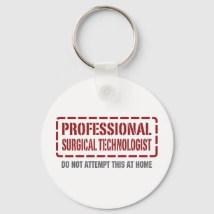 Professional Surgical Technologist Keychain