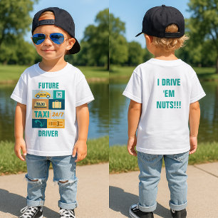 Professional Taxi Driver Iconic Designed Baby T-Shirt