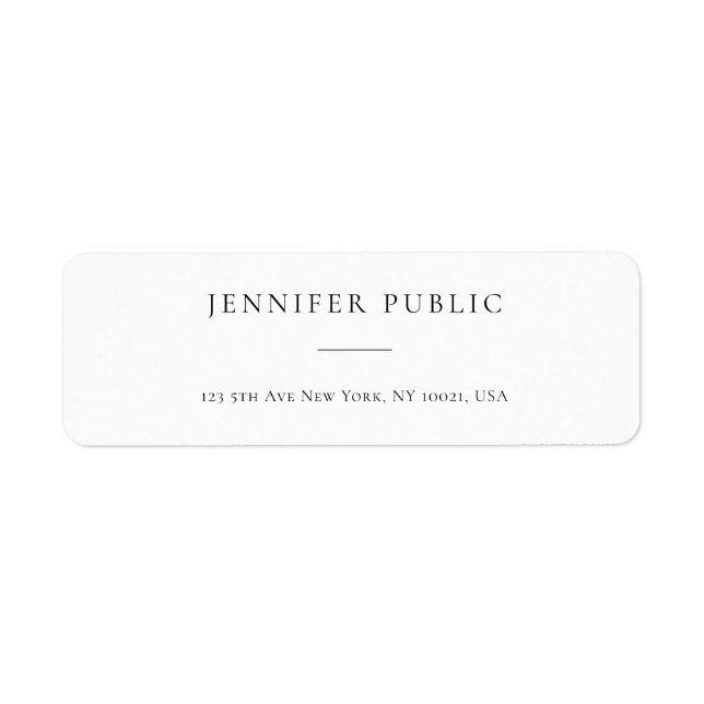 Professional Template Modern Simple Design Elegant (Front)