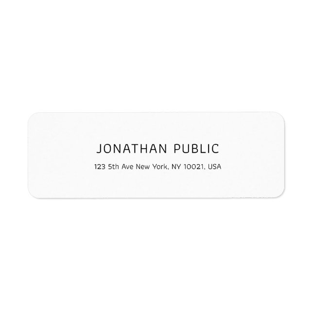 Professional Template Modern Simple Elegant White (Front)