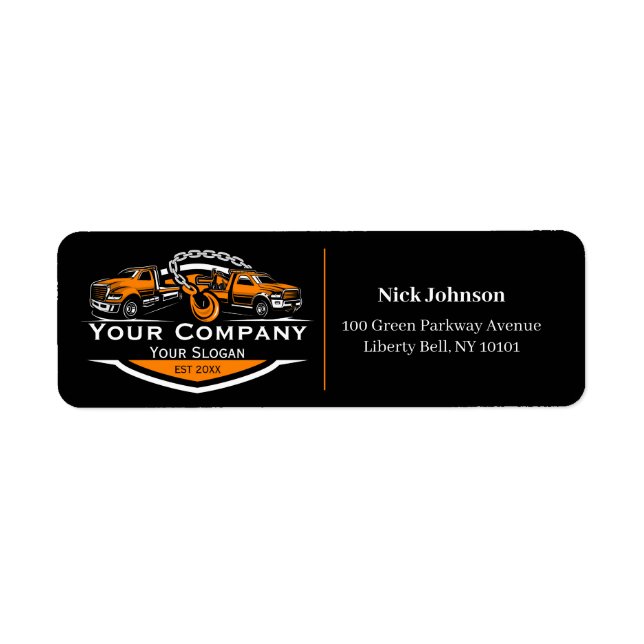 Professional Towing Company, Hauling Service (Front)