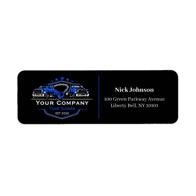 Professional Towing Company, Hauling Service (Front)