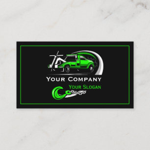 Professional Towing Company, Hauling Service Busin Business Card