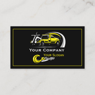 Professional Towing Company, Hauling Service Business Card