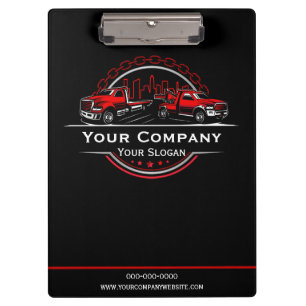 Professional Towing Company, Hauling Service Clipboard