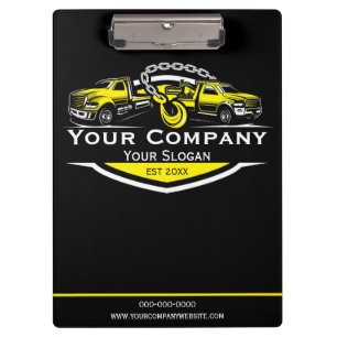 Professional Towing Company, Hauling Service Clipboard