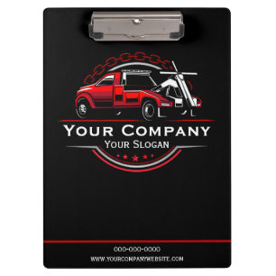 Professional Towing Company, Hauling Service Clipboard