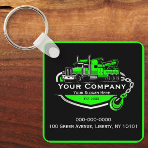 Professional Towing Company, Hauling Service Keychain
