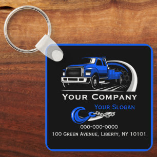 Professional Towing Company, Hauling Service Keychain