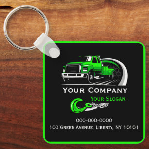 Professional Towing Company, Hauling Service Keychain