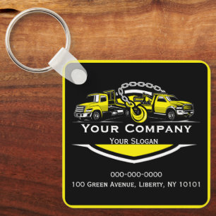 Professional Towing Company, Hauling Service Keychain