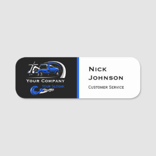 Professional Towing Company, Hauling Service Name Tag