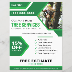 Professional Tree Services Business Flyer