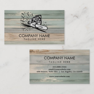 Professional Tree Trimming & Arborist Services     Business Card
