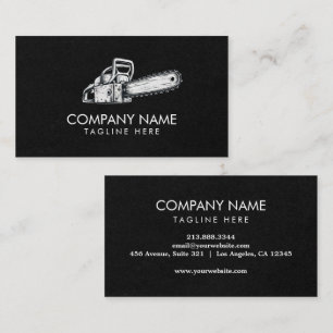 Professional Tree Trimming & Arborist Services  Business Card