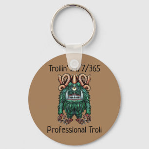 Professional Troll Keychain