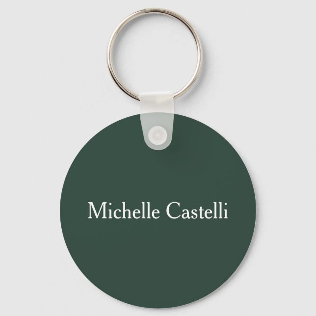 Professional Unique Classical Minimalist Keychain (Front)