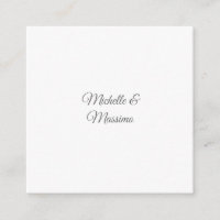 Professional Unique Classical Plain Couple Names