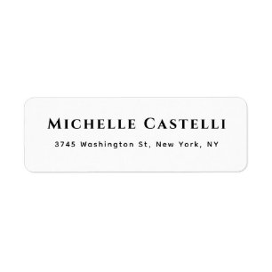 Professional Unique Classical Simple Black & White