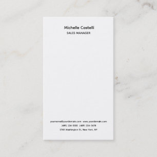 Professional Unique Classical Simple Business Card
