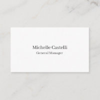 Professional Unique Classical Simple