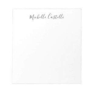 Professional Unique Classical Simple Handwriting Notepad