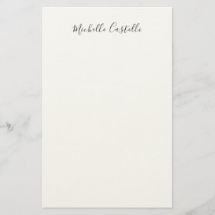 Professional Unique Classical Simple Handwriting Stationery